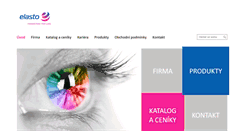 Desktop Screenshot of elastoform.cz